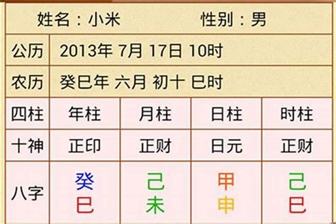 五行命格計算|生辰八字命格及格局查詢、排盤、分析、測算